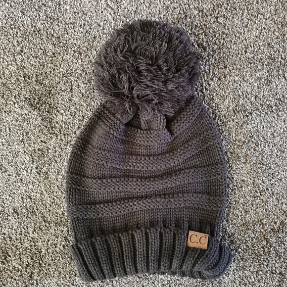 C.C Charcoal Beanie - Picture 2 of 2